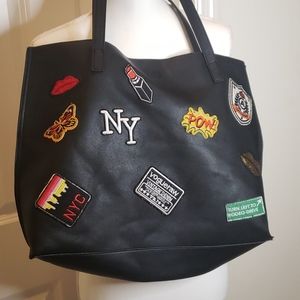 Tote  NY Batch Black Vegan leather handbags